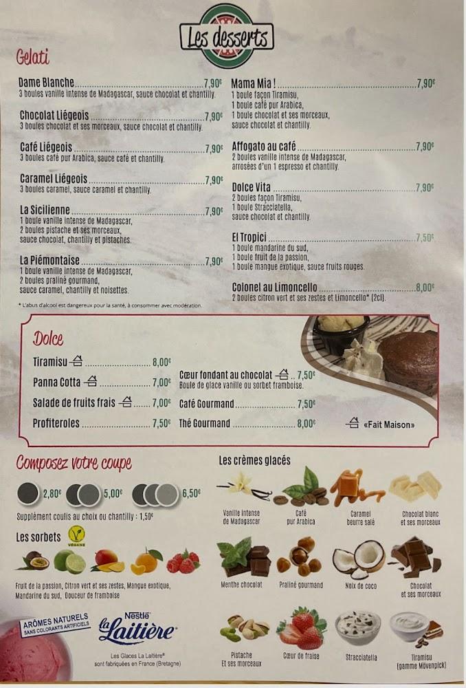 BELLA CIAO CARENTAN - Menu Image 1
